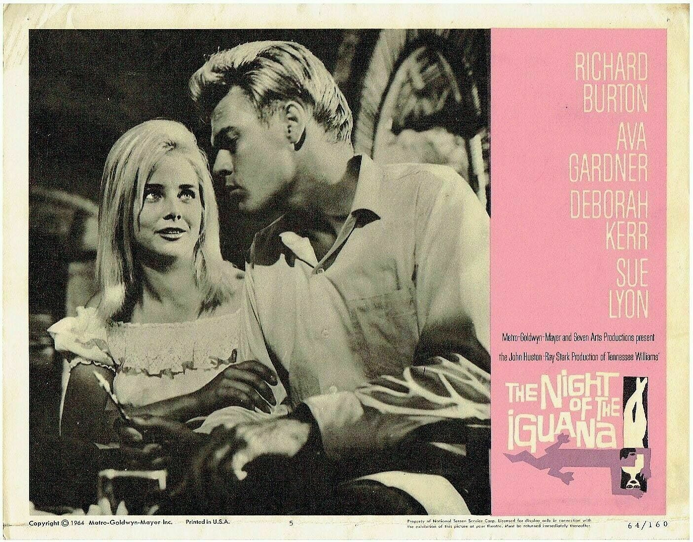 Sue Lyon, The Night Of The Iguana (1964) Lobby Card #5