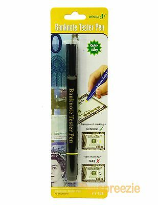 Counterfeit Money Detector Pen Marker Fake Dollar Bill Currency Check Banknote