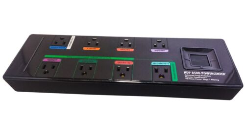 Monster Power Hdp 850g Greenpower Surge Protector - 8 Outlets - 2160 Joules