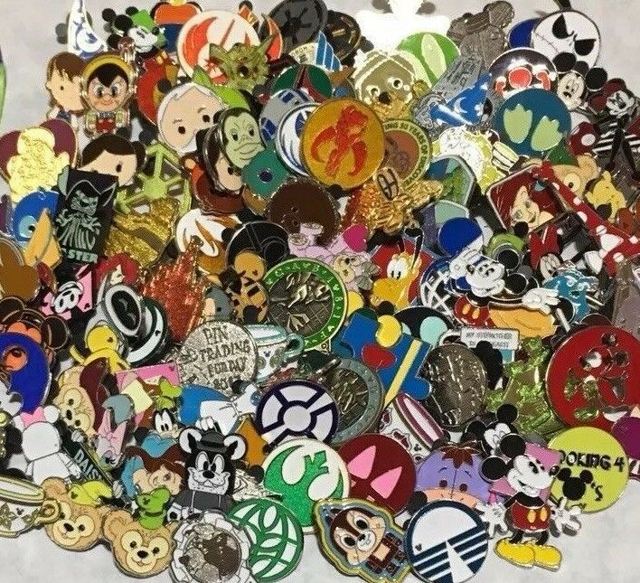 Disney Trading Pin Lot (10 15 20 30 50 100) Any Size Lot! $1.09 For Each Pin