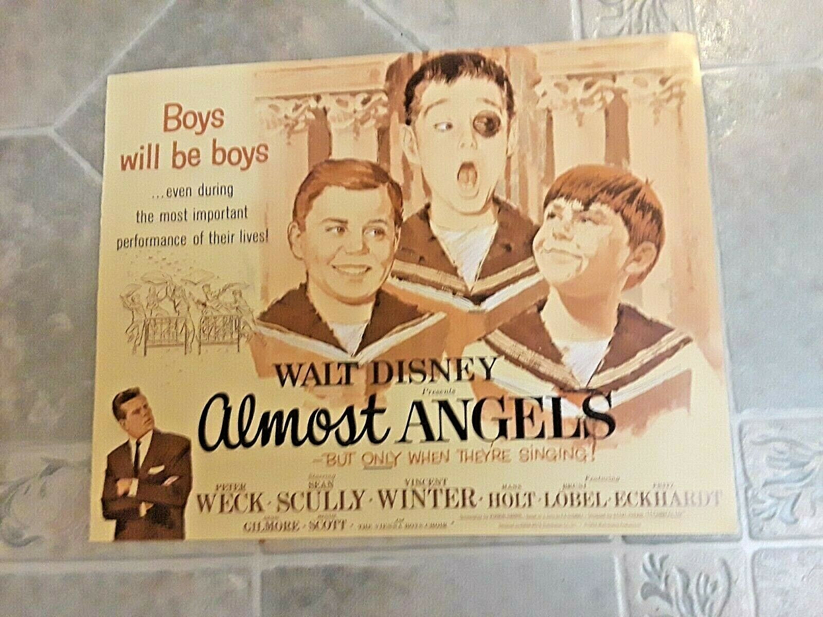 1tc 1962 Walt Disney Almost Angels With The Vienna Boys Choir