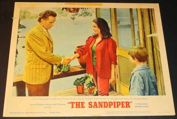 Sandpiper, The - Orig 1965 Elizabeth Taylor Richard Burton Lob Cd #6